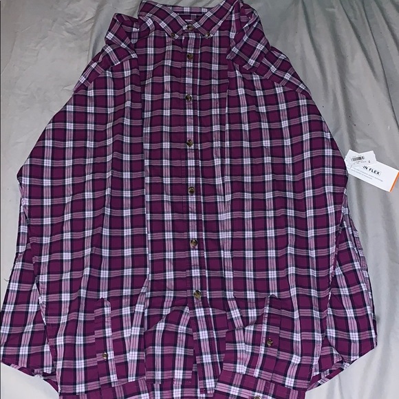 Regular-Fit Built-In Flex Everyday Shirt for Men - Picture 3 of 4